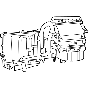 Dodge 68232368AA HOUSING A/C And Heater
