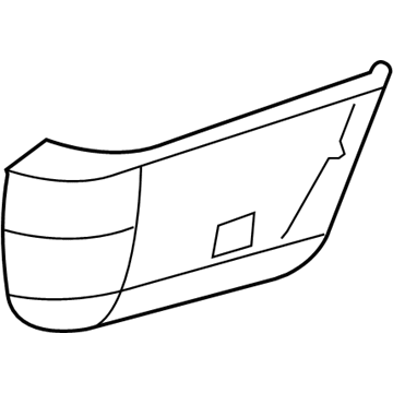 Dodge 5JR39CDMAC FASCIA Rear