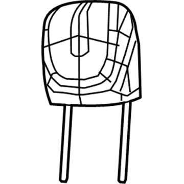 Chrysler 1TE21DX9AD Headrest