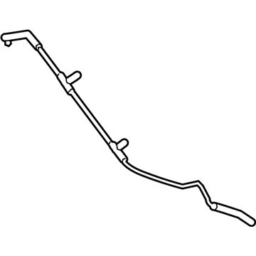 Jeep 68370828AA HOSE Washer Body