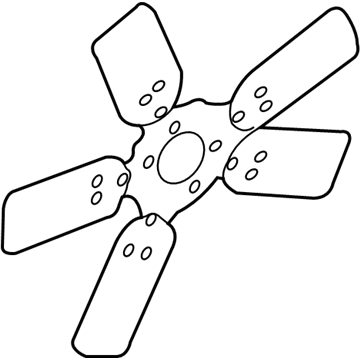 Dodge 52029263AC Fan Blade