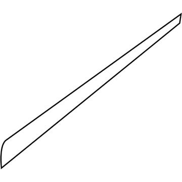 Chrysler 1BY07XZAAA MOLDING Windshield Garnish