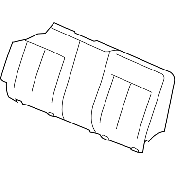 Ram 1JL621DVAA COVER Rear Seat Back 60%