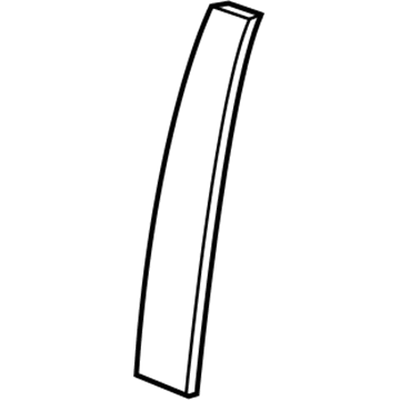 Mopar 57010428AB Applique Rear Door