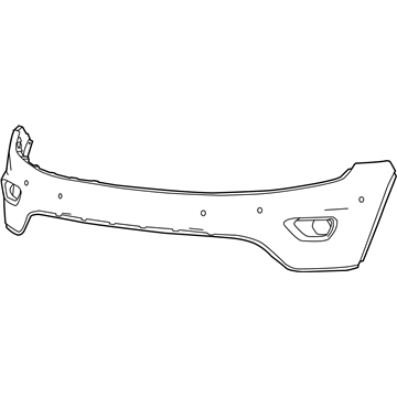 Jeep 68214228AA FASCIA Front Upper Primed