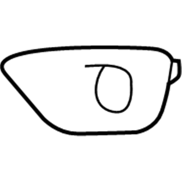 Jeep 68143084AB BEZEL Fog Lamp