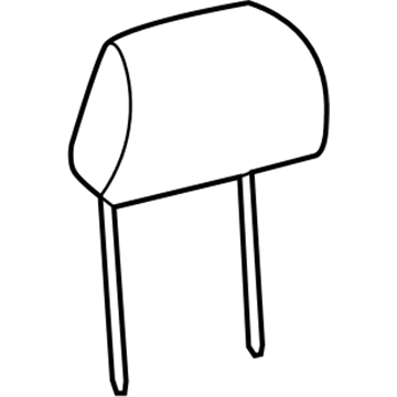 Chrysler 5ZC63ND2AA HEADREST Front