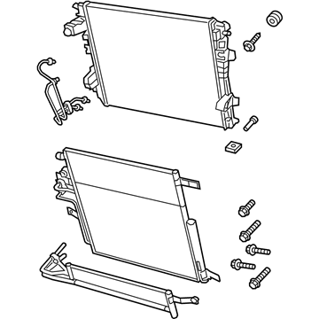 Ram 68268591AA MODULE Cooling