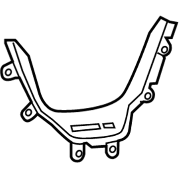 Jeep 5QV37LC5AB BEZEL Steering Wheel