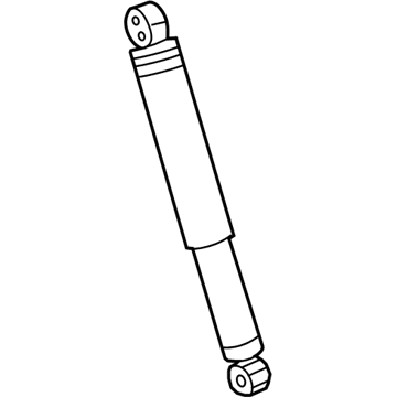 Dodge 52109912AG SHOCK ABSORBER Suspension Rear