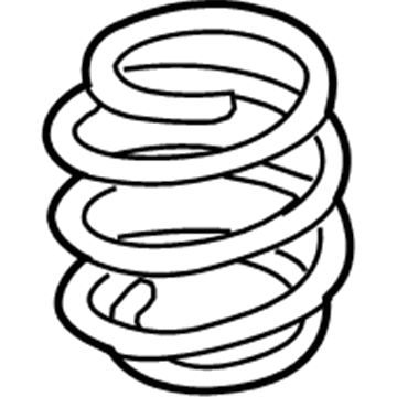 2008 Dodge Nitro Coil Springs - 52109892AD