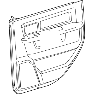 Ram 1EA51XDVAD PANEL Rear Door Trim
