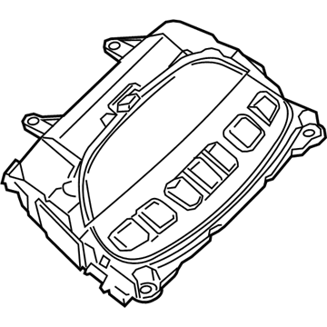 Ram 68105822AB MODULE Compass Temperature