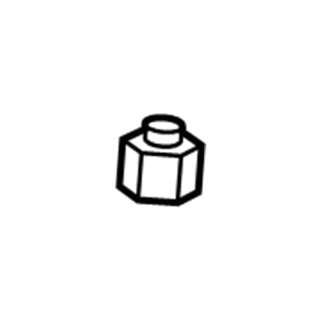 Jeep 68237082AA CAP A/C Charge Valve