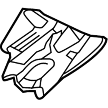 Chrysler 5LD00DX9AC Mirror Inside Cover