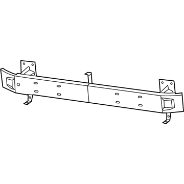 Ram 68248210AA REINFORCEMENT Front Bumper