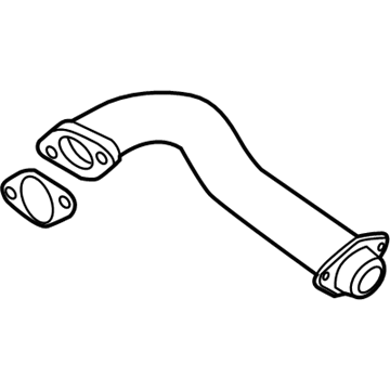 Jeep EGR Tube - 68211321AA