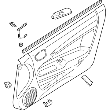 Chrysler MR649494 TRIM Fr door