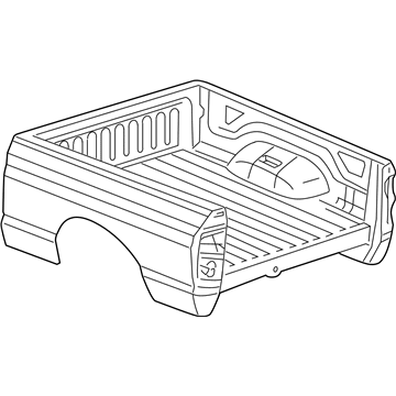Ram 68054880AC BOX Pickup