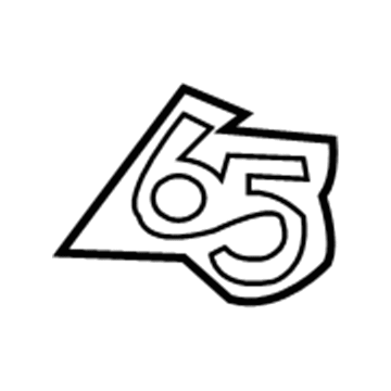 Jeep 55397275AA DECAL Bodyside 65th Anniversary