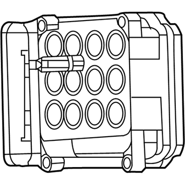 Chrysler ABS Control Module - 68435852AB