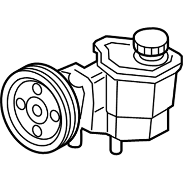 Chrysler 68034333AA STEERING PUMP KIT PUMP & PULLEY