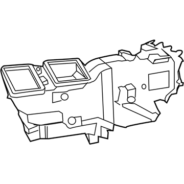 Ram 68048892AC HOUSING Distribution Includes: Doors, Plate, Coupler, Packing
