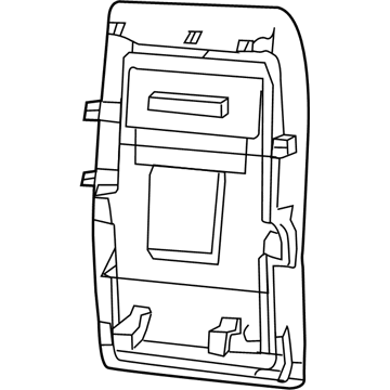 Dodge 1LC041D5AA PANEL Seat Back