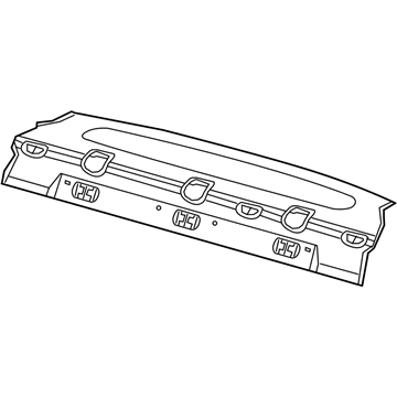 Dodge 1SW37DX9AD Panel - Rear Shelf