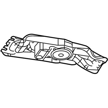 Jeep 52125243AF WINCH Spare Tire Carrier