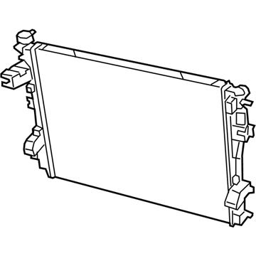 Ram 68341188AA RADIATOR Engine Cooling