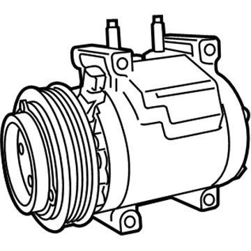 Jeep A/C Compressor - 68021637AG