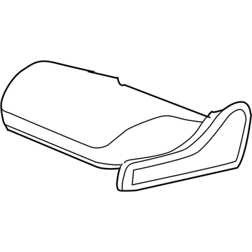 Chrysler 1CY501D5AA COVER Front Seat Cushion