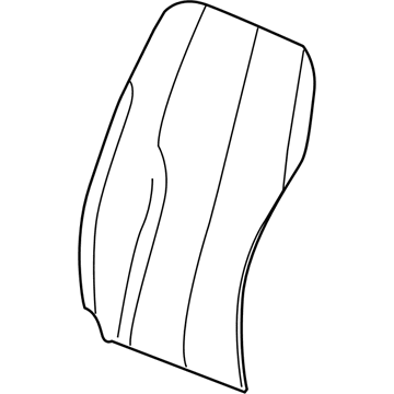 Chrysler 1CW791D5AA COVER Front Seat Back