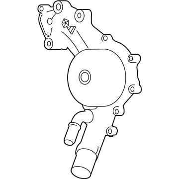 Dodge 68311108AE PUMP Water