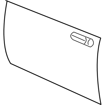 Chrysler 55364658AB PANEL Front Door Outer