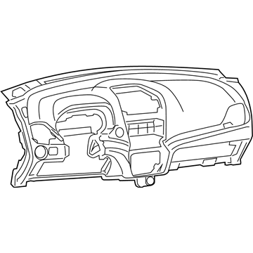 Dodge 1QC28DX9AE PANEL Instrument Panel