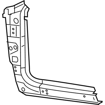 Dodge 68080972AD Reinforce - Bodyside Aperture Front