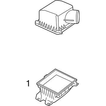 Dodge 68082670AC AIR CLEANER