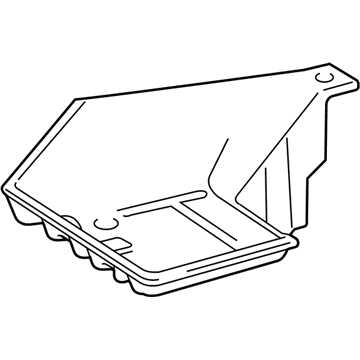 Dodge 55372500AC Battery Tray