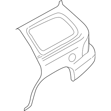 Dodge 55256260AD PANEL Quarter Inner