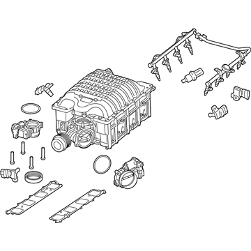 Mopar 68454113AC Supercharger Complete Assembly