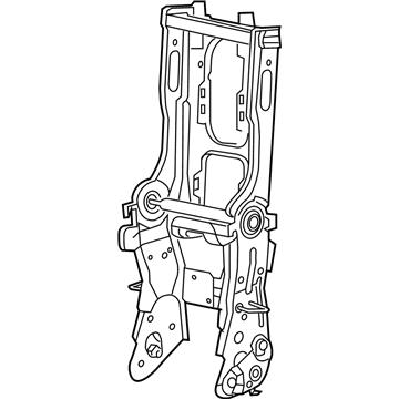 Chrysler 68323323AB FRAME Rear Seat Back