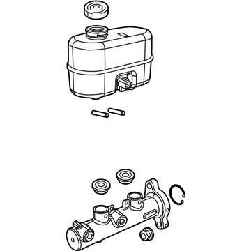 Ram 68144664AB MASTER CYLINDER Brake