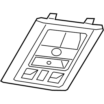 Ram 6EJ951L1AF CONSOLE Overhead