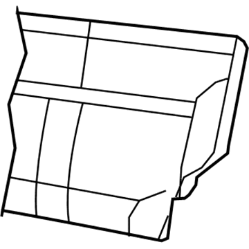Jeep 1TV11DK7AA COVER Rear Seat Back 60% Back Cover