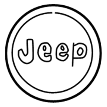 Jeep 52089010AC CAP Wheel Center