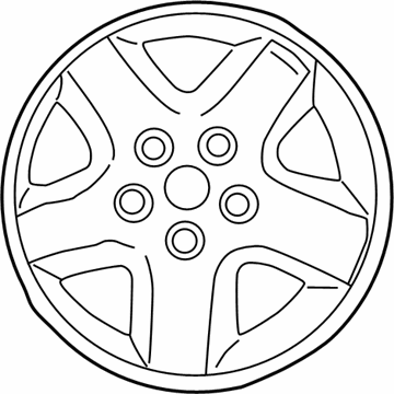 Jeep 5GL66AFMAC WHEEL Aluminum