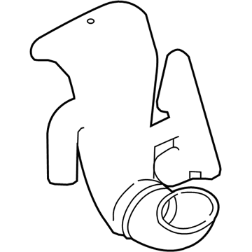 Dodge 68082386AC DUCT Fresh Air