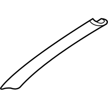 Jeep 5FA52VK9AD Molding - Windshield Garnish